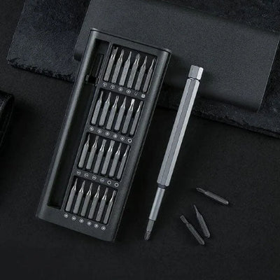 tournevis de precision boitier design élégant bien ordonné