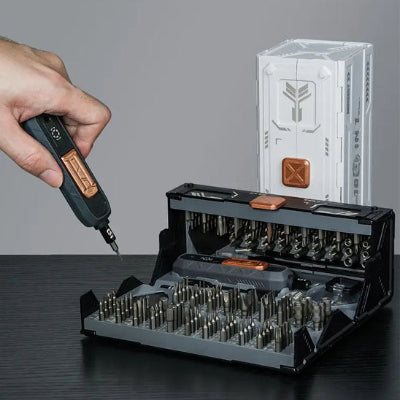 tournevis de précision cent quatre vingt pièces dans coffret design